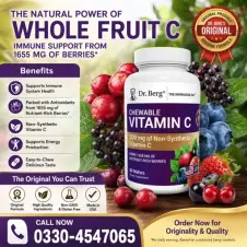 Dr. Berg Chewable Vitamin C Complex Wafers in Pakistan