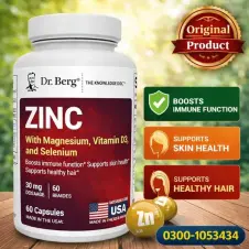 Dr. Berg Zinc 30mg Capsules in Pakistan