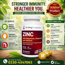 Dr. Berg Zinc 30mg Capsules in Pakistan