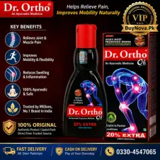 Dr.Ortho Ayurvedic Pain Relief Oil in Pakistan