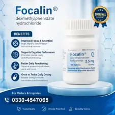 Focalin 2.5 Mg Tablets in Pakistan