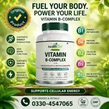 Healthreef Plant-based Vitamin B-complex Capsules in Pakistan