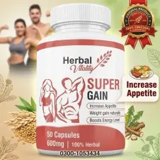 Herbal Valley Super Weight Gain Capsules in Pakistan