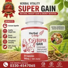 Herbal Valley Super Weight Gain Capsules in Pakistan