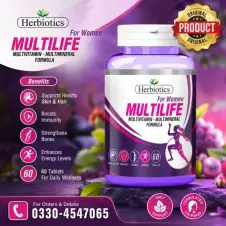 Herbiotics Multilife Women Multivitamin in Pakistan