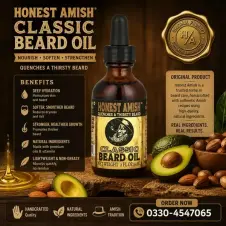 Honest Amish Classic Beard Oil in Pakistan