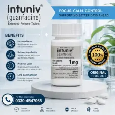 Intuniv Guanfacine 1mg Tablets In Pakistan