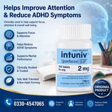 Intuniv Guanfacine 2mg Tablets in Pakistan