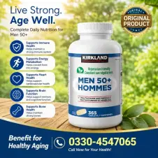 Kirkland Signature Men 50+ Hommes Tablets in Pakistan