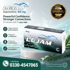 Lejam Dapoxetine 60 Mg for Men in Pakistan