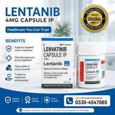 Lenvatinib Capsules IP 4 mg in Pakistan