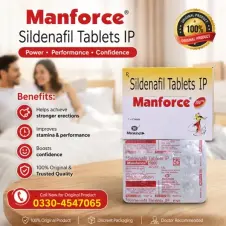 Manforce Tablets in Pakistan