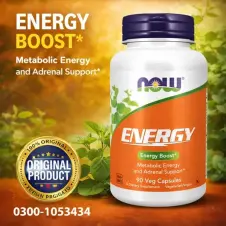 Now Foods Energy Boost Veg Capsules in Pakistan