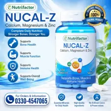 Nutrifactor Nucal Z Calcium Magnesium & Zinc in Pakistan