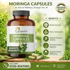 Organic Moringa Capsules in Pakistan