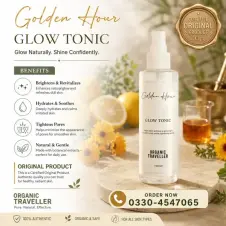 Organic Traveller Golden Hour Glow Tonic in Pakistan