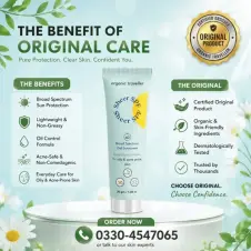 Organic Traveller Sheer Spf Sunscreen in Pakistan