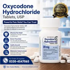 Oxycodone Hydrochloride Tablets 20mg in Pakistan