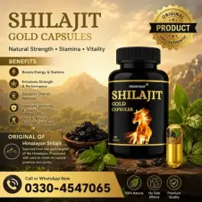 Sinjha KamRatan Shilajit Gold Capsules in Pakistan