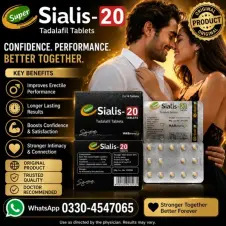 Super Sialis 20mg Tablets in Pakistan