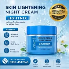 Vince Lightnix Skin Lightening Night Cream in Pakistan