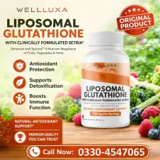 Welluxa Liposomal Glutathione Capsules in Pakistan