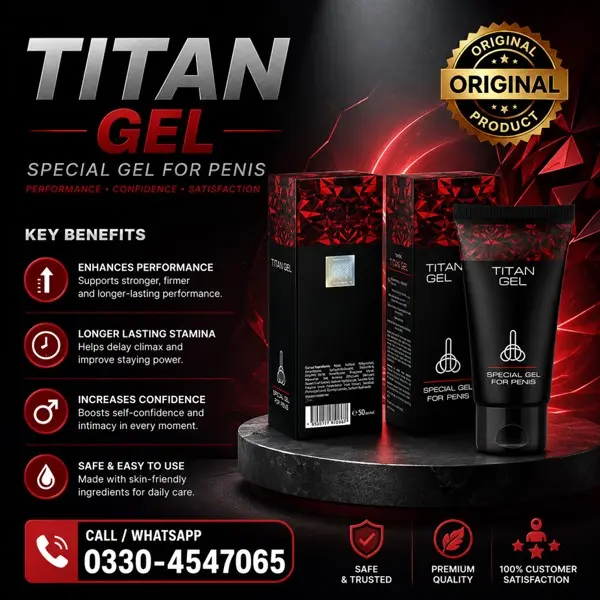 Titan Gel for Men in Pakistan