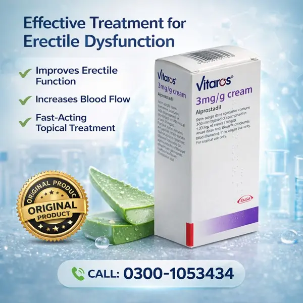 Vitaros Cream in Pakistan