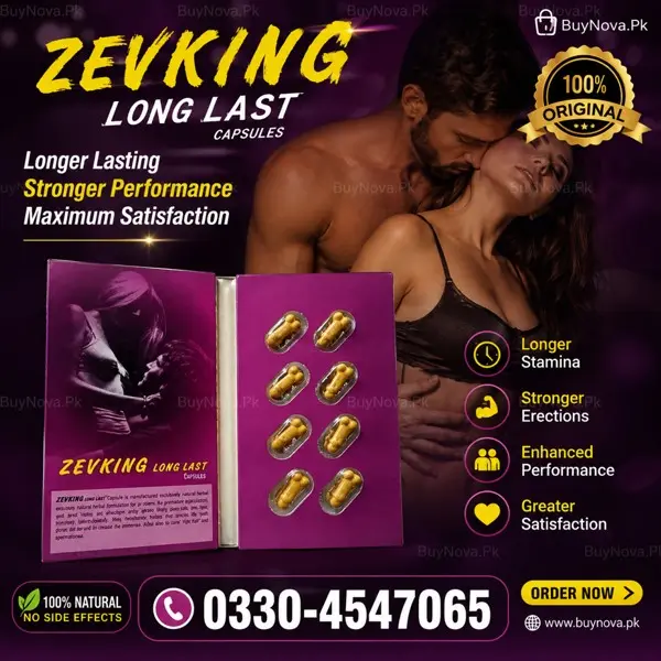 Zevking Long Last Dapoxetine Tablets in Pakistan